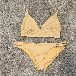 Billabong Tan Bikini Set